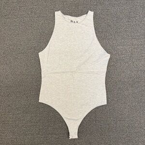 BAA High Neck Bodysuit in Grey